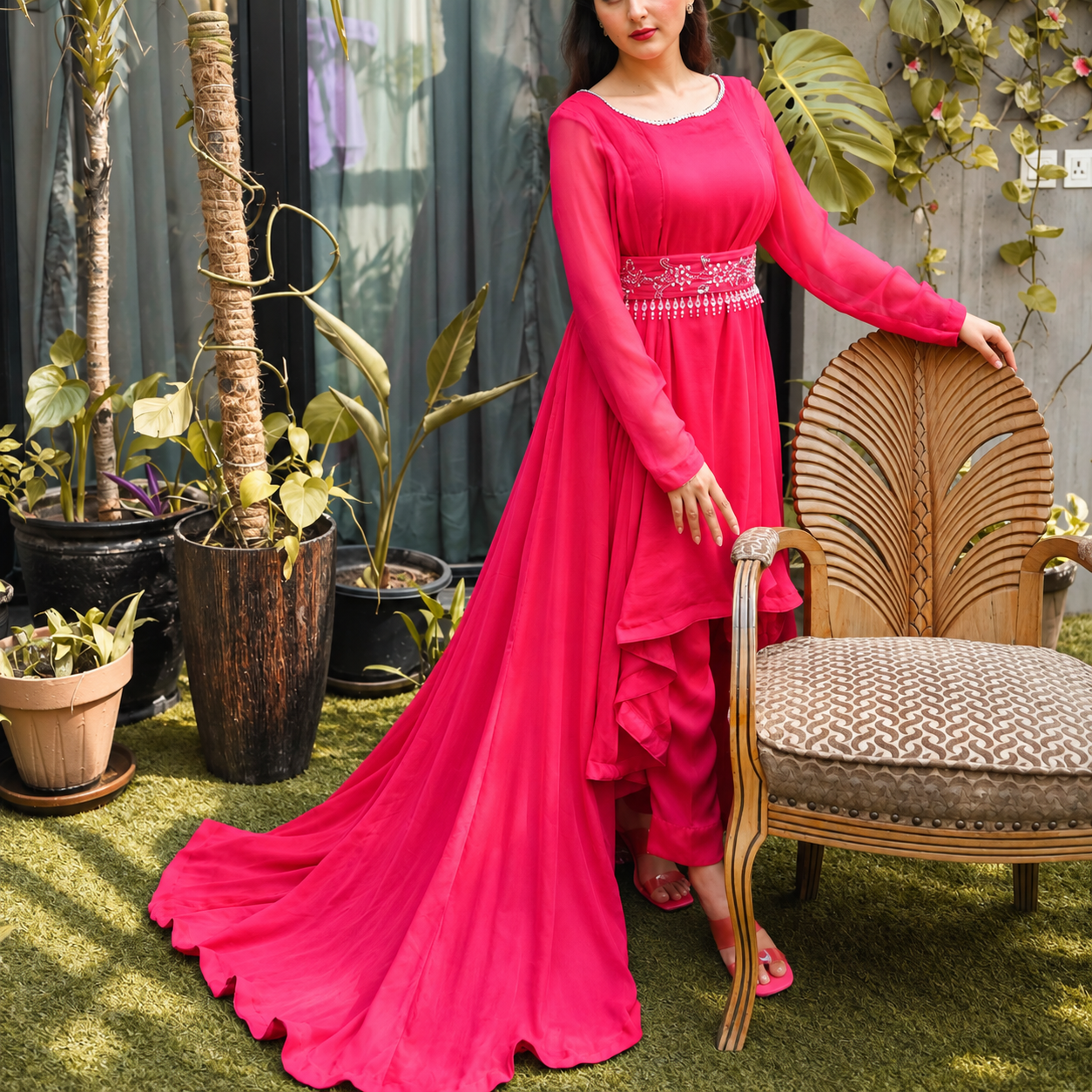 Gulnaar-Blooming in Pink - Image 2