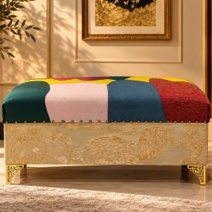 Heritage Luxe Upholstered Bench