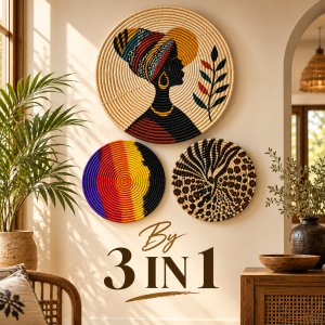 Handmade Woven Wall Art – Artisan Circular Décor Collection