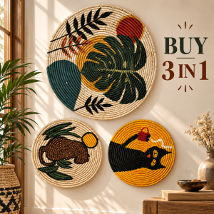 Handmade Woven Wall Art – Buy 3 in 1
