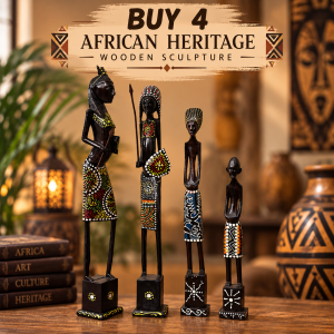 African Heritage Wooden Sculpture Collection