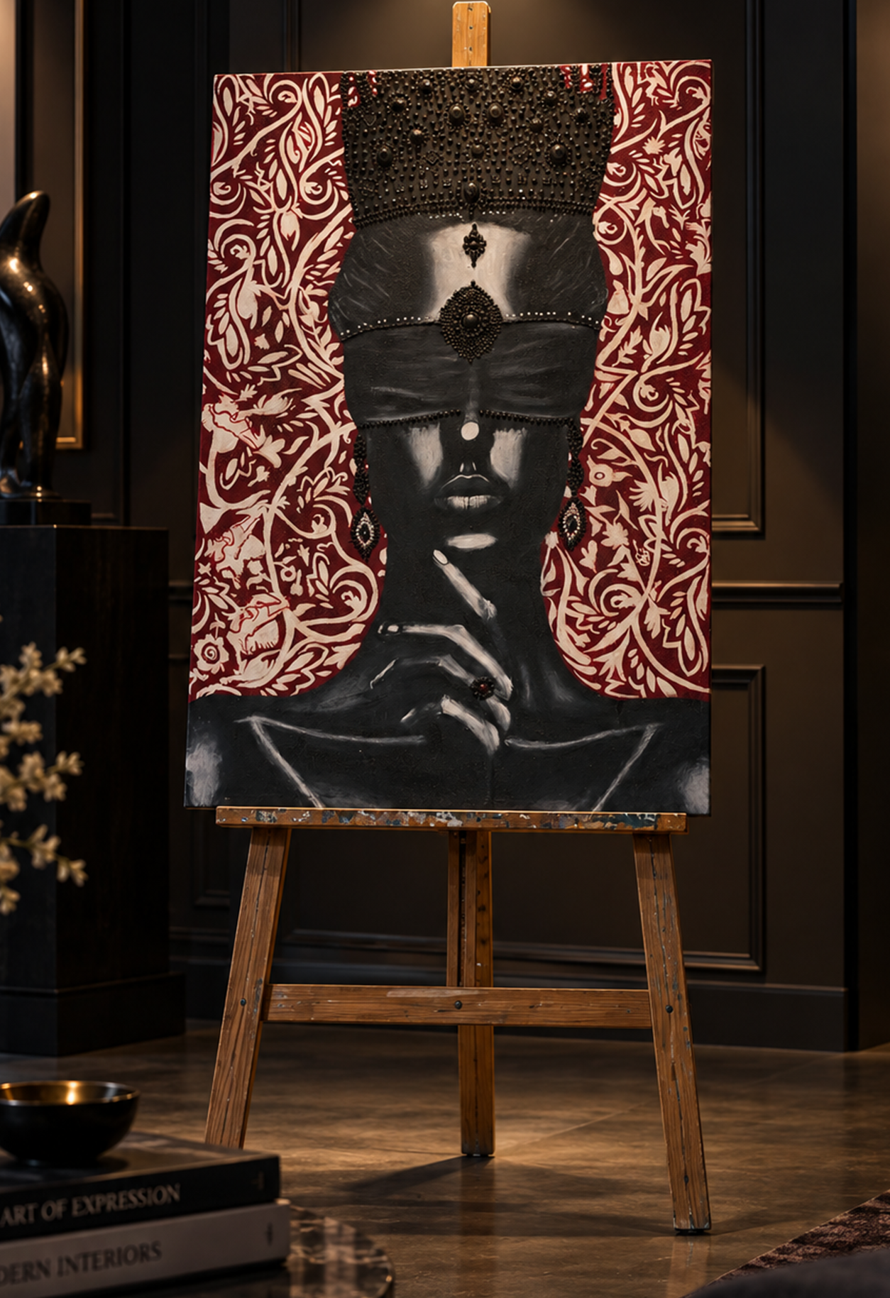 Veiled Grace Painting - Image 2